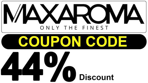 maxaroma coupons for fragrances.